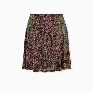 Torrid sequin skater skirt